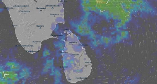 Showers Expected Due to Atmospheric Disturbance